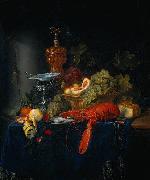 Pieter de Ring Still Life with a Golden Goblet oil painting reproduction